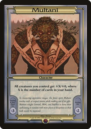 Multani (Oversize) [Vanguard Series] | Cards and Coasters CA