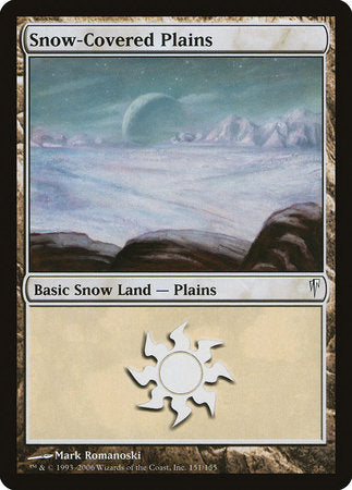 Snow-Covered Plains [Coldsnap] | Cards and Coasters CA