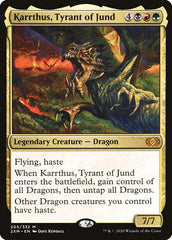 Karrthus, Tyrant of Jund [Double Masters] | Cards and Coasters CA