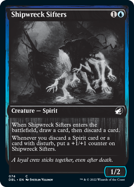 Shipwreck Sifters [Innistrad: Double Feature] | Cards and Coasters CA