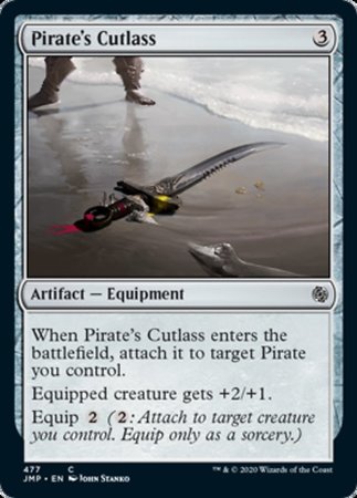 Pirate's Cutlass [Jumpstart] | Cards and Coasters CA