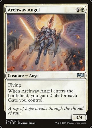 Archway Angel [Ravnica Allegiance] | Cards and Coasters CA