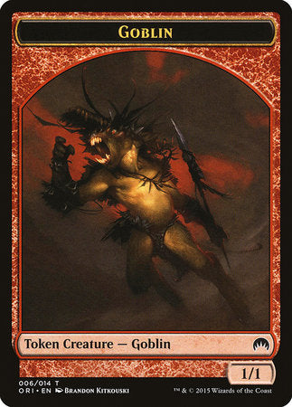 Goblin Token [Magic Origins Tokens] | Cards and Coasters CA