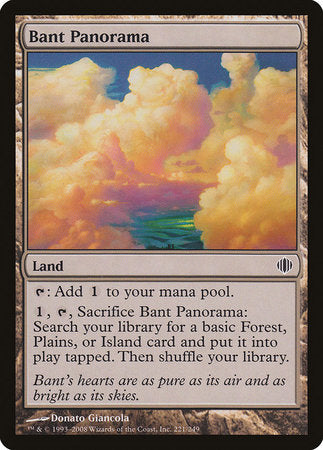 Bant Panorama [Shards of Alara] | Cards and Coasters CA