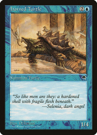 Horned Turtle [Tempest] | Cards and Coasters CA