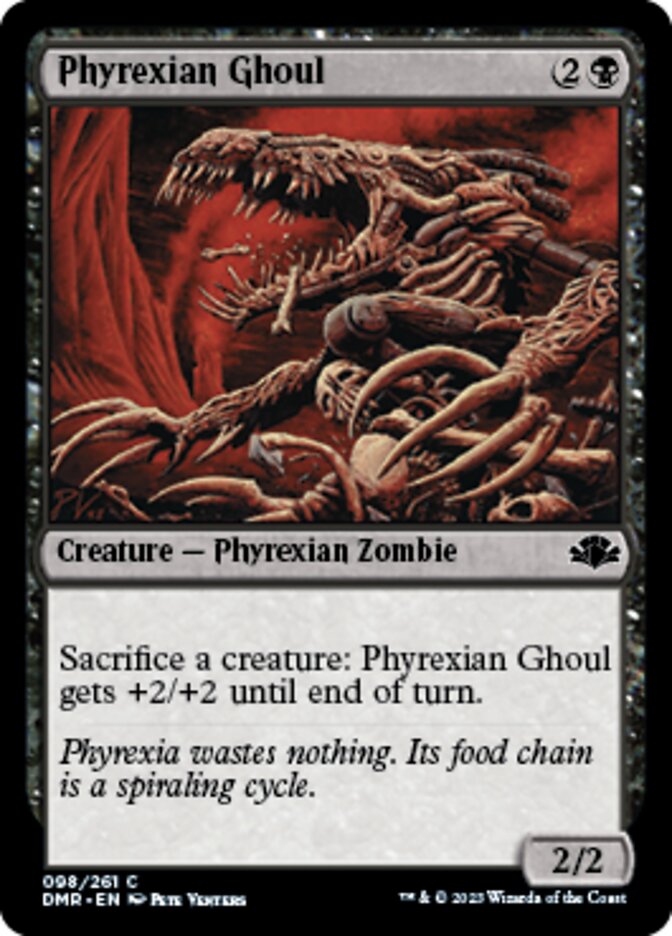Phyrexian Ghoul [Dominaria Remastered] | Cards and Coasters CA