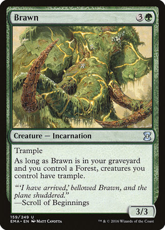 Brawn [Eternal Masters] | Cards and Coasters CA