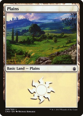 Plains (289) [Commander Anthology] | Cards and Coasters CA