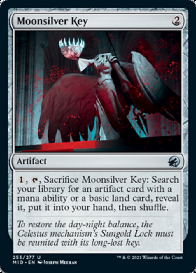 Moonsilver Key [Innistrad: Midnight Hunt] | Cards and Coasters CA