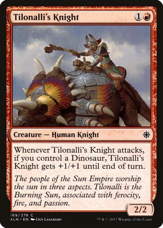 Tilonalli's Knight [Ixalan] | Cards and Coasters CA