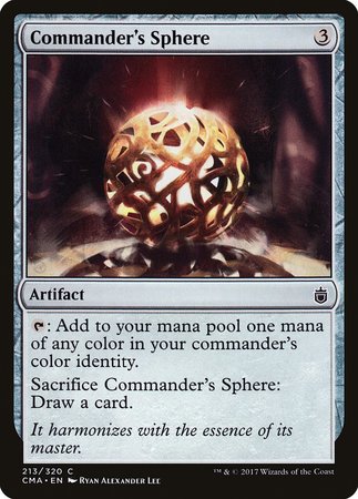 Commander's Sphere [Commander Anthology] | Cards and Coasters CA