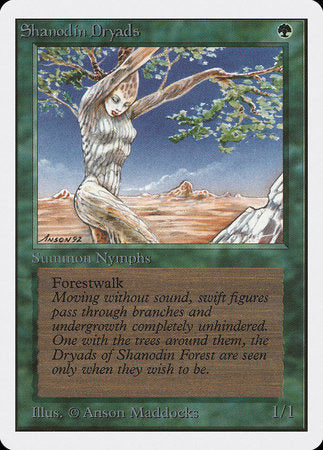 Shanodin Dryads [Unlimited Edition] | Cards and Coasters CA