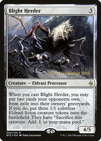 Blight Herder [Battle for Zendikar Promos] | Cards and Coasters CA