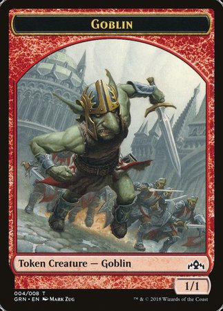 Goblin Token [Guilds of Ravnica Tokens] | Cards and Coasters CA
