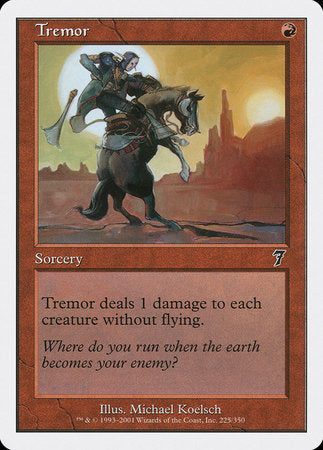 Tremor [Seventh Edition] | Cards and Coasters CA