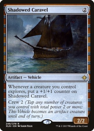 Shadowed Caravel [Ixalan] | Cards and Coasters CA