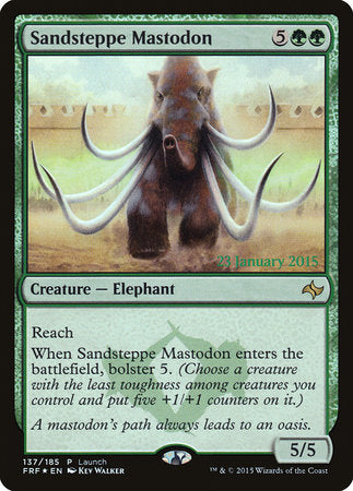 Sandsteppe Mastodon [Fate Reforged Promos] | Cards and Coasters CA