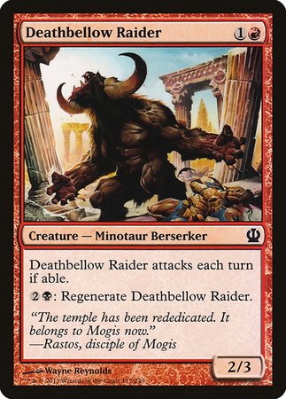 Deathbellow Raider [Theros] | Cards and Coasters CA