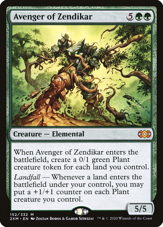 Avenger of Zendikar [Double Masters] | Cards and Coasters CA