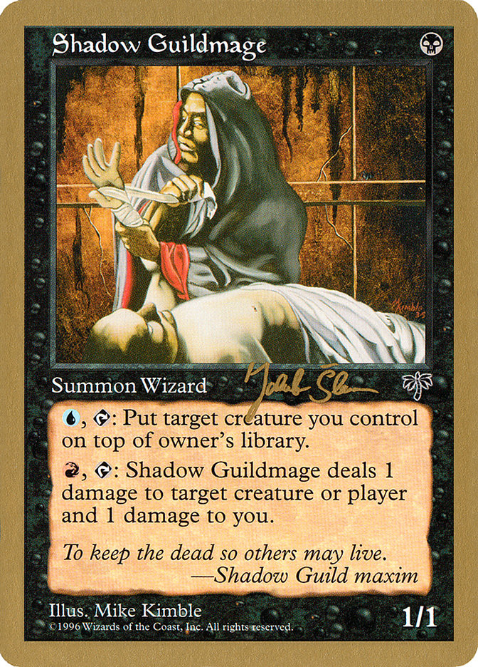 Shadow Guildmage (Jakub Slemr) [World Championship Decks 1997] | Cards and Coasters CA