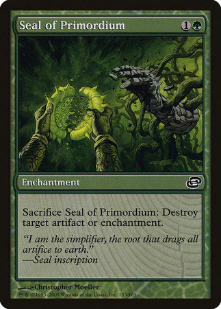 Seal of Primordium [Planar Chaos] | Cards and Coasters CA