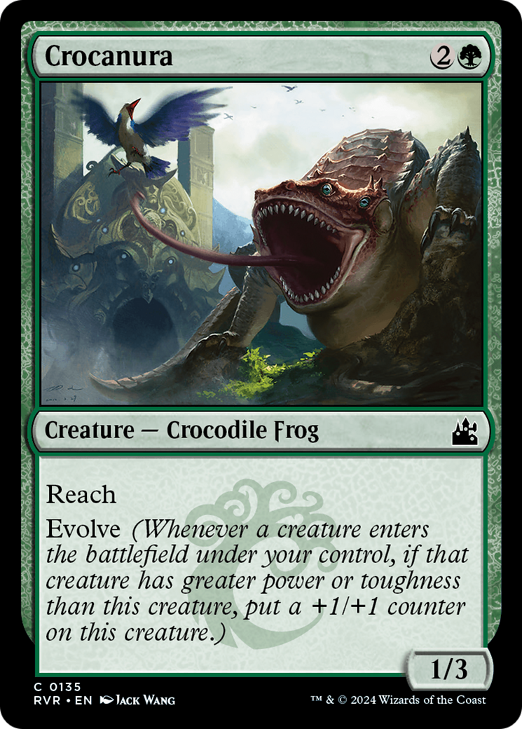 Crocanura [Ravnica Remastered] | Cards and Coasters CA