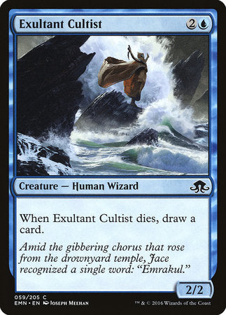 Exultant Cultist [Eldritch Moon] | Cards and Coasters CA