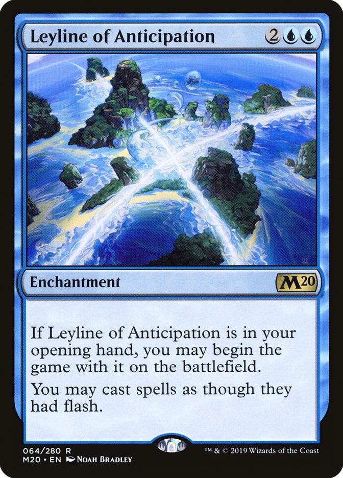 Leyline of Anticipation [Core Set 2020] | Cards and Coasters CA