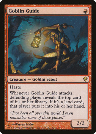 Goblin Guide [Zendikar] | Cards and Coasters CA