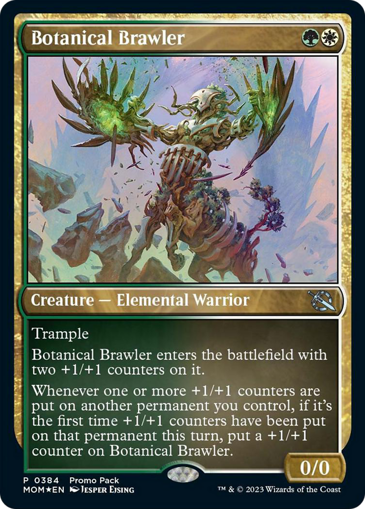 Botanical Brawler (Promo Pack) [March of the Machine Promos] | Cards and Coasters CA