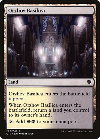 Orzhov Basilica [Commander 2017] | Cards and Coasters CA