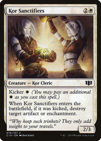 Kor Sanctifiers [Commander 2014] | Cards and Coasters CA