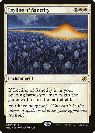 Leyline of Sanctity [Modern Masters 2015] | Cards and Coasters CA