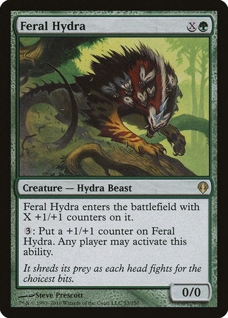 Feral Hydra [Archenemy] | Cards and Coasters CA