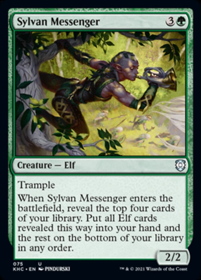 Sylvan Messenger [Kaldheim Commander] | Cards and Coasters CA