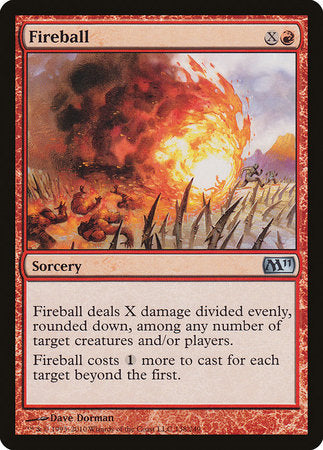 Fireball [Magic 2011] | Cards and Coasters CA