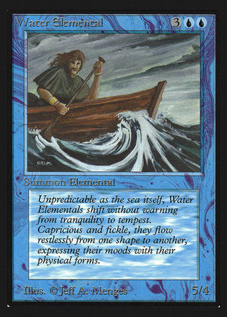 Water Elemental (IE) [Intl. Collectors’ Edition] | Cards and Coasters CA