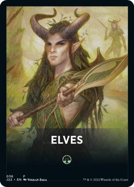 Elves Theme Card [Jumpstart 2022 Front Cards] | Cards and Coasters CA