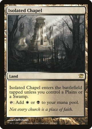 Isolated Chapel [Innistrad] | Cards and Coasters CA