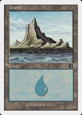 Island (335) [Classic Sixth Edition] | Cards and Coasters CA