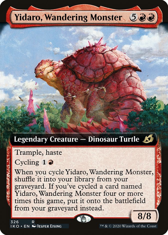 Yidaro, Wandering Monster (Extended Art) [Ikoria: Lair of Behemoths] | Cards and Coasters CA
