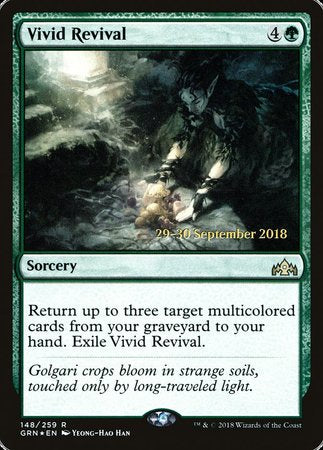 Vivid Revival [Guilds of Ravnica Promos] | Cards and Coasters CA