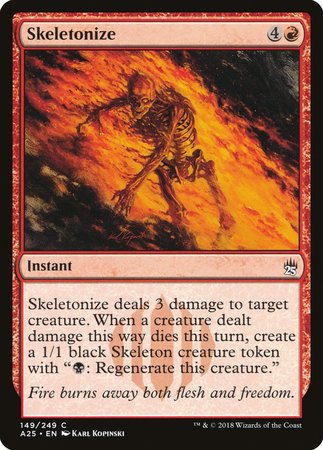 Skeletonize [Masters 25] | Cards and Coasters CA