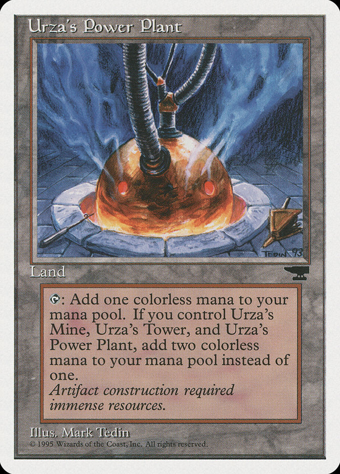 Urza's Power Plant (Heated Sphere) [Chronicles] | Cards and Coasters CA