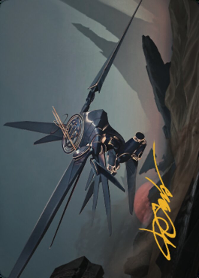 Steel Seraph Art Card (Gold-Stamped Signature) [The Brothers' War Art Series] | Cards and Coasters CA