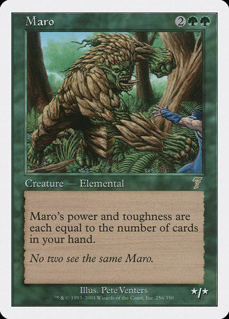 Maro [Seventh Edition] | Cards and Coasters CA