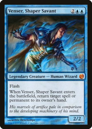 Venser, Shaper Savant [From the Vault: Twenty] | Cards and Coasters CA