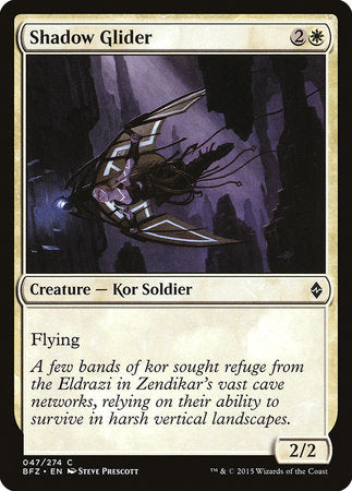 Shadow Glider [Battle for Zendikar] | Cards and Coasters CA