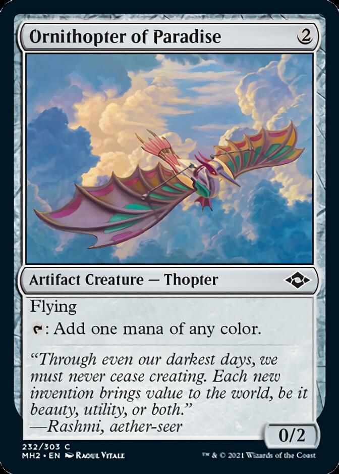Ornithopter of Paradise [Modern Horizons 2] | Cards and Coasters CA