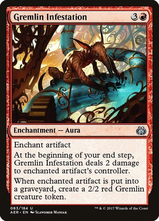Gremlin Infestation [Aether Revolt] | Cards and Coasters CA